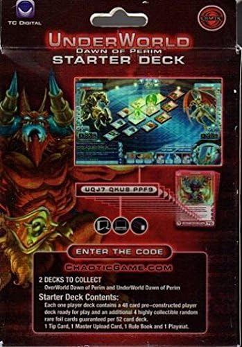 Chaotic: Trading Card Game - Dawn of Perim Underworld Starter Deck for Competitive Players - Digital Download - Includes