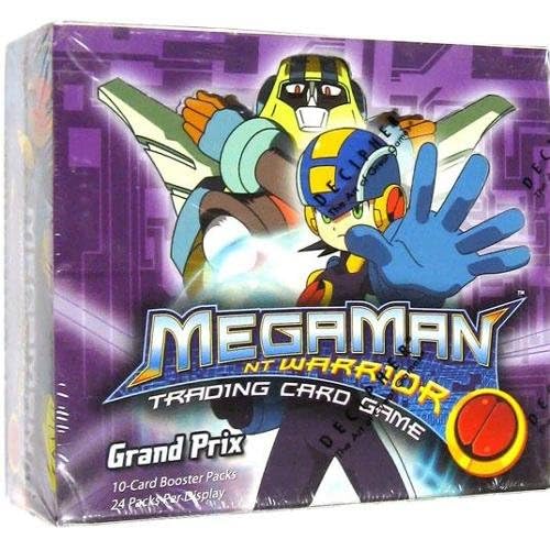 Mega Man NT Warriors Trading Card Game Grand Prix Booster Box for Collectors at Home Games